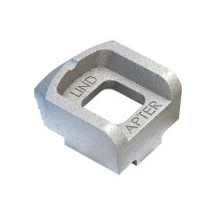 Type A Long Tail Lindapter - M12 Hot Dip Galvanised