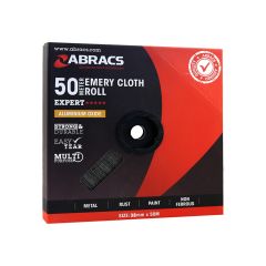 Abracs Emery Roll - 38mm x 50M x 180 Grit
