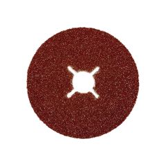 Abracs Fibre Discs 178mm x 80 Grit. Al/Oxide.