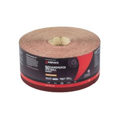 Abracs General Purpose Sandpaper Roll - 115mm x 50M x 80 Grit