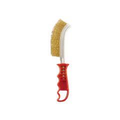 Abracs General Purpose Brass Dipped Steel Scratch Brush