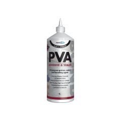 Premium PVA Adhesive & Sealer. White. Size 1 Litre