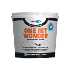 One Hit Wonder Lightweight Filler.  White.  Size 500ml