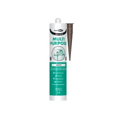 Multi-Mate General Purpose Silicone Sealant.  Brown.  Size EU3