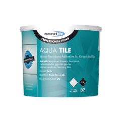 Aqua-Tile Ready Mix Water Resistant Tile Adhesive. Off White. Size 7.50kg.  (Delivery 7-10 Days)