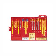 Starrett Jigsaw Blade Assortment Pack Wood/Metal - Pack of 19