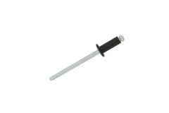 4.0 x 14mm Aluminium / Steel Dome Head RAL 9005 Black JRP Rivets