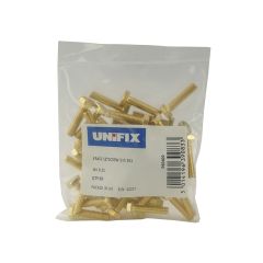 Brass Hexagon Setscrews DIN 933 - M10 x 25 (Bag of 25)
