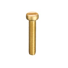 Brass Machine Screws Slotted Cheese Head DIN 84 - M6 X 10