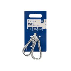Carbine BZP Hooks 6 x 60mm (Box of 10)