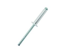 4.8 x 11 Aluminium / Steel Dome Head Grooved JRP Rivets
