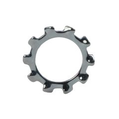External Toothlock Washers DIN 6797A BZP - M6 (6.4)
