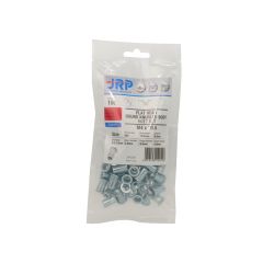 M4 x 10.5 (0.5-2.0) A4 St.Stl Flat Head Round Knurled Body JRP Rivet Nuts. Bag of 150