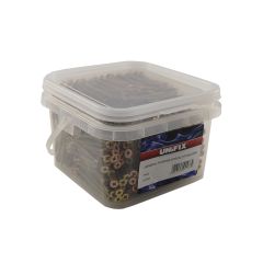 General Purpose Chippy Woodscrews Pozi Csk Head ZYP CE - 5.0 x 100/66mm (Tub of 700)