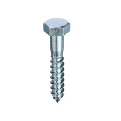 Coach Screws Hexagon Head DIN 571 BZP CE - M10 x 80