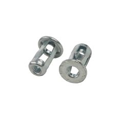 M8 x 21.0 (0.1-5.0) Steel Flat Head Round JK Split Body JRP Rivet Nuts