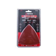 Abracs Sanding Pad And Sheet Set (11pc) - 93mm