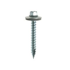 Metalfix Gash Point Self-Drilling Screws 16mm Washer BZP - 6.3 x 125mm