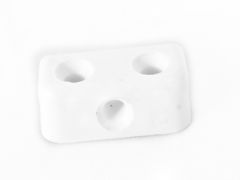 Modesty Blocks (25 per Card) White