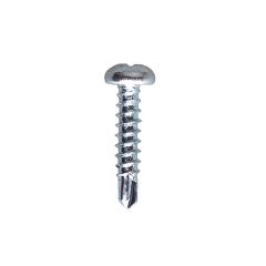 Self-Drilling Screws Pozi Pan Head DIN 7504N BZP - 3.5 x 9.5mm