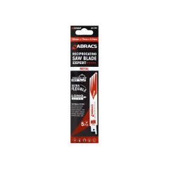 Reciprocating Saw Blades for Metal. 150 x 19 x 0.9mm.