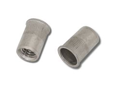 M10 x 17.7 (1.0-3.5) A2 St.Stl Reduced Head Round Knurled Body Rivet Nuts