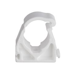 Single Hinged Pipe Clips - 22mm