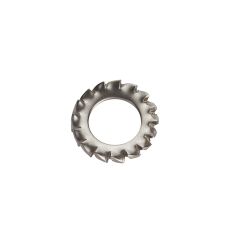 A2-304 St/St External Serrated Washers DIN 6798A - M6 (6.4)