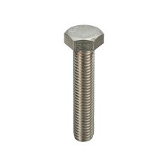 A4-316 St/St Hexagon Setscrews DIN 933 - M5 x 50