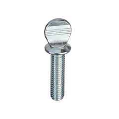 Steel Shouldered Thumbscrews BZP - Retail Pack - M6 x 20