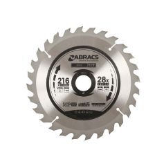 Abracs TCT Blade - Wood - 216 x 30mm x 28T