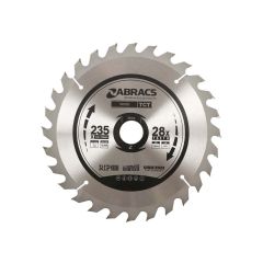 Abracs TCT Blade - Wood - 235 x 30mm x 28T