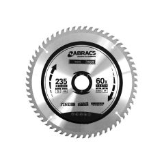 Abracs TCT Blade - Wood - 235 x 30mm x 60T