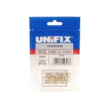 Brass Woodscrews Slotted Countersunk Head - 4g x 1/2" (3.0 x 12mm) (Bag of 25)