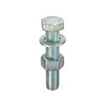 CE Marked Assembled ISO 4017 8.8 BZP Set/Nut/Washer - M20 x 100.