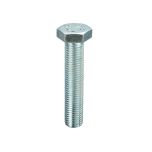 Grade 8.8 HT Hexagon Setscrews DIN 933 BZP - M20 x 75