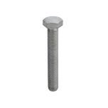 Grade 8.8 HT Hexagon Setscrews DIN 933 Galv - M16 x 35