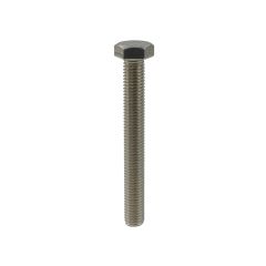 A2 - 304 St/St Hexagon Set Screws DIN 933 - M4 x 10