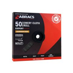 Abracs Emery Roll - 25mm x 50M x 40 Grit