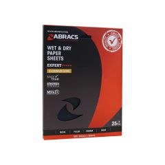 Abracs Waterproof Paper Sheets - 230 x 280mm x 600 Grit
