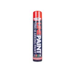 Line-It Linemarker Paint. Red. Size 750ml.