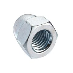 Class 6 Dome Nuts BZP DIN 1587 - M5 x 0.80