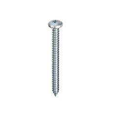 Self-Tapping Screws Pozi Pan Head AB DIN 7981C BZP - 4 x 3/8