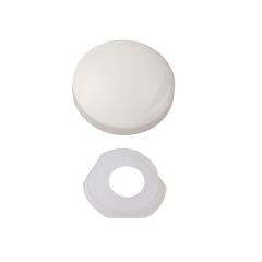 Dome Caps and Washers - White