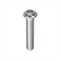 Grade 10.9 Socket Button Head Screws ISO 7380-1 BZP - M3 x 8