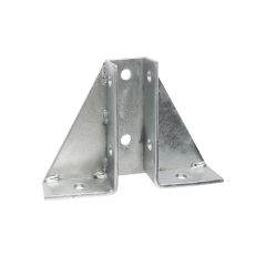 Gusset Base Plate 41MM Single Channel HDG