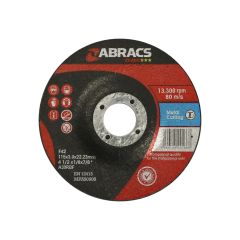Abracs Proflex DPC Metal Cutting Disc - 115 x 3 x 22mm