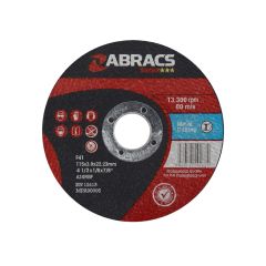 Abracs Proflex Flat Metal Cutting Disc - 115 x 3 x 22mm