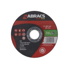 Abracs Proflex Flat Stone Cutting Disc - 115 x 3 x 22mm