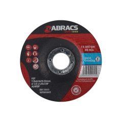 Abracs Proflex DPC Metal Grinding Disc - 115 x 6 x 22mm